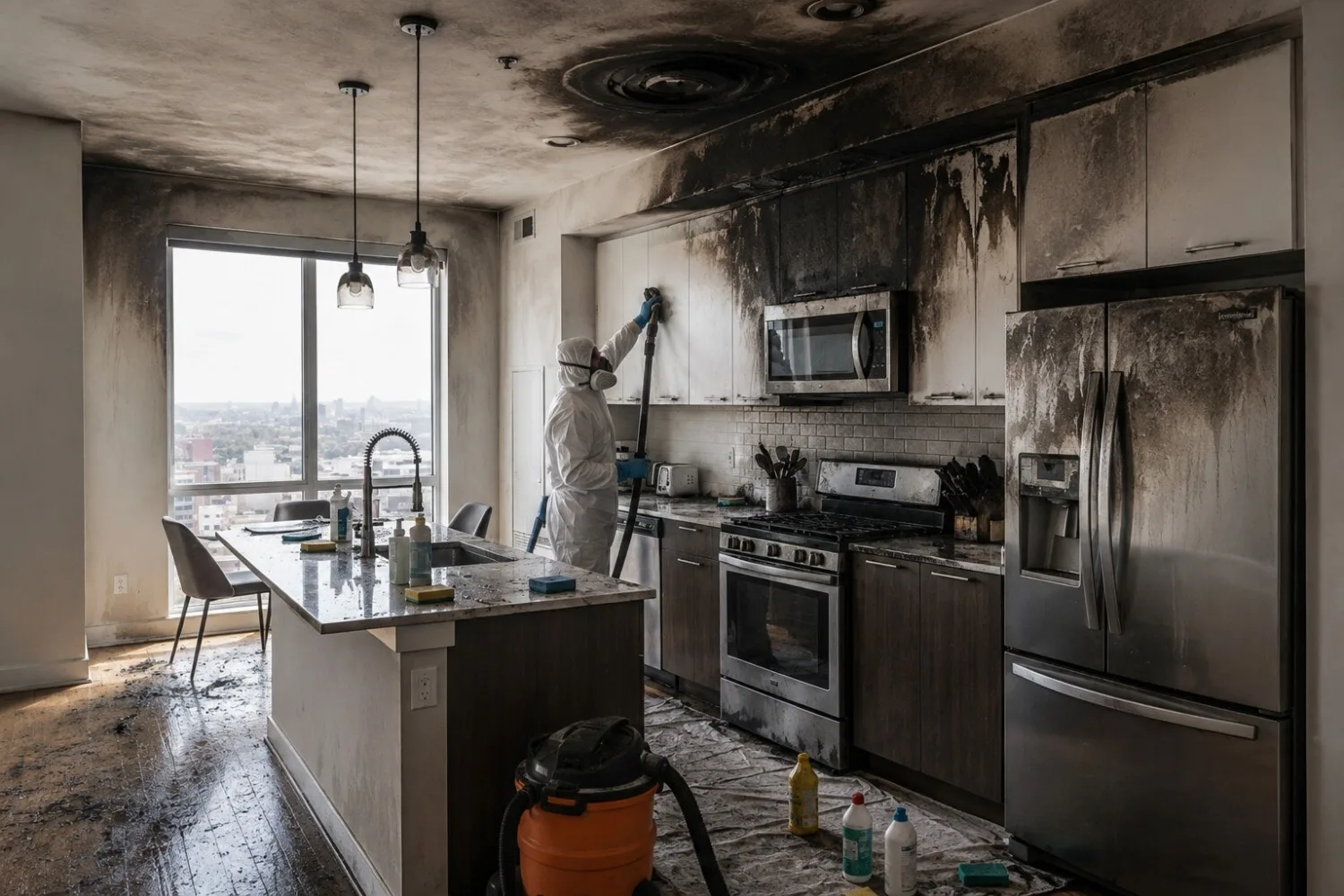 Fire Damage Restoration Bakersfield in Bakersfield
